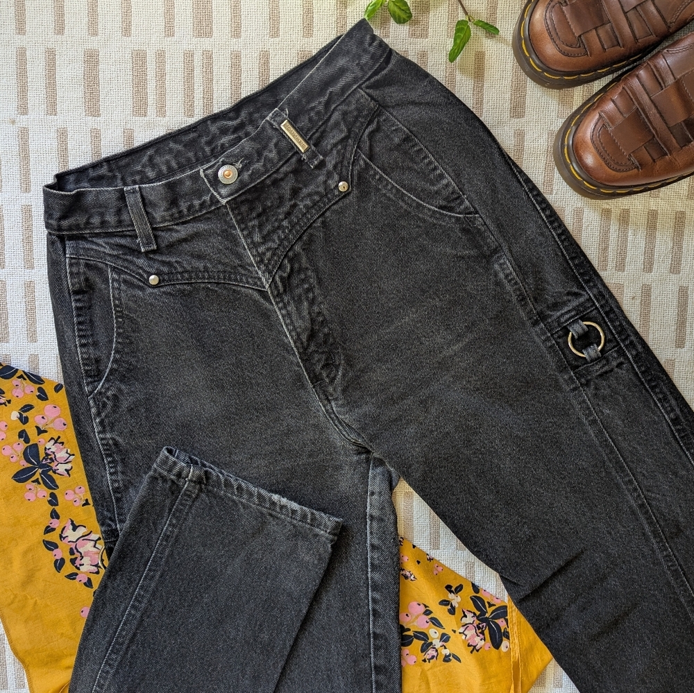 Rockies | Vintage | Western Hardware High Waist Yoke Detailed Denim
